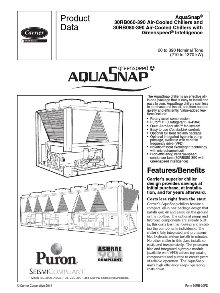 Aqua Snap® | PDF | Hvac | Heat Exchanger