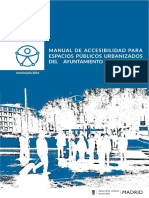 Manual Accesibilidad para Espacios Públicos Urbanizados 2016