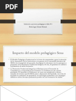 Componentes del Modelo Pedagógico SENA | PDF | Pedagogía | Aprendizaje