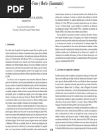 COLANTONI-RAFAT - Las Consonantes Róticas en El Espanol Argentino