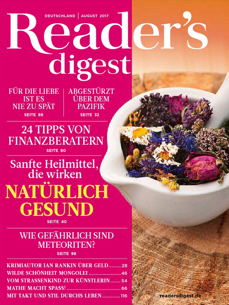 Readers Digest Germany August 2017 PDF