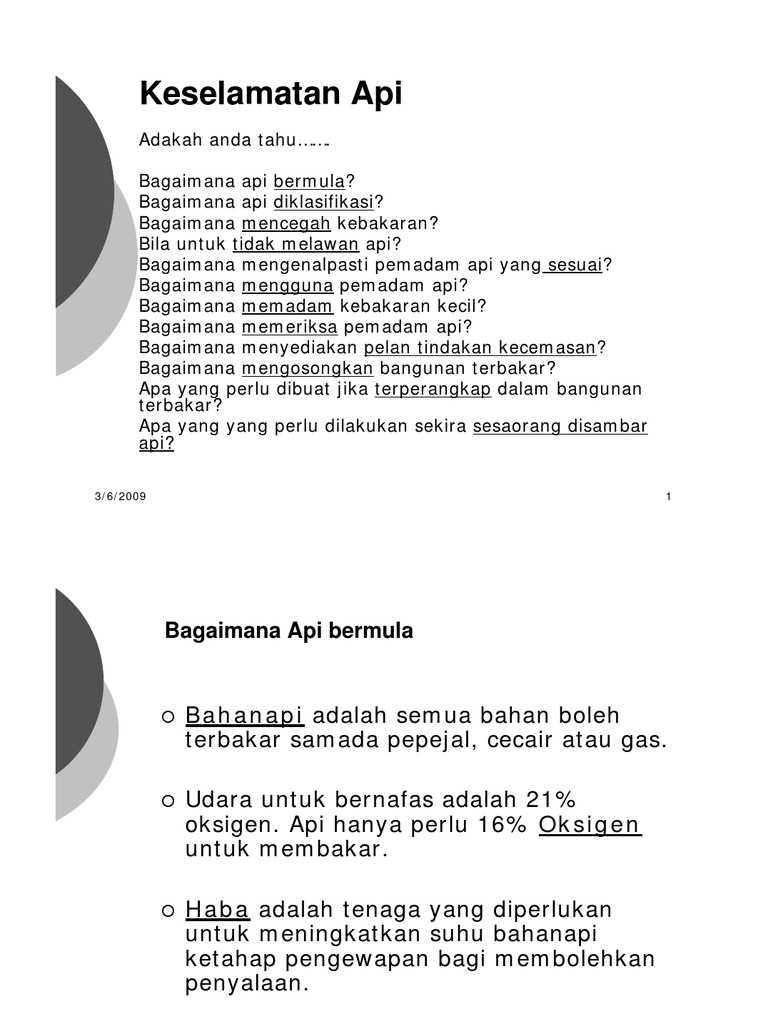 Keselamatan Api Pdf