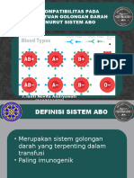 Inkompatibilitas Padapenentuan Golongan Darah Menurut Sistem Abo