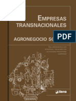Empresas Transnacionales en El Agronegocio Soyero