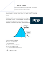 Demanda Variable