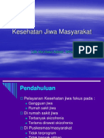 Keperawatan Kesehatan Jiwa Masyarakat