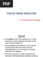 Value Chain Analysis