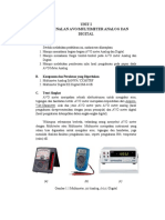 Unit 1 Pengenalan AVO-Multimeter Analog Dan Digital