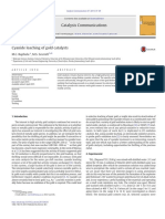 Catalysis Communications Volume 67 issue 2015 [doi 10.1016_j.catcom.2015.04.011] Raphulu, M.C.; Scurrell, M.S. -- Cyanide leaching of gold catalysts.pdf