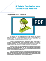 Biografi 5 Tokoh Pembaharuan Dunia Islam Masa Modern