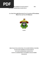 Download Low Back Pain Pada Karyawan Travel Consultant by gunawan djaya SN355070133 doc pdf
