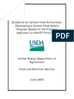 Guidance For School Food Authorities R20070819T PDF