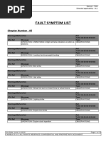 Fault Symptom List-1