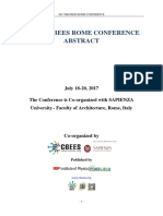 Rome Conference Schedule(1)