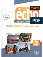 Echo b1 1 Cahier Veuil