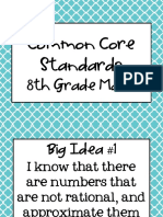 Common Core Standards: 8th Grade Math