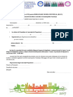 Procedura de Deconectare Bloc 2017 PDF