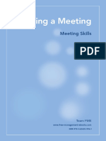 PMO Chairing Meeting