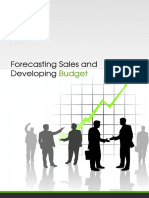 Forecasting Sales Developing Budget