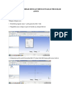 Cara Menganalisa Kekuatan Material Dengan ANSYS