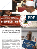 Office of The President of The Senate: Newsletter