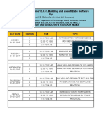 Workshop On Design of R.C.C. Building and Use of Etabs Software by