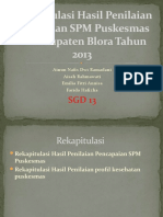 Profil Kesehatan Kabupaten Blora 2013