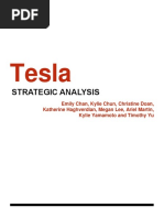 Tesla Strategic Analysis