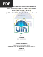 Download Skripsi Pengaruh Progam Keselamatan Dan Kesehatan Kerja K3 Dan Disiplin Kerja Karyawan Terhadap Produktivitas Kerja Karyawan by FieAuliyah SN355078559 doc pdf