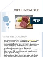 Kornet Daging Sapi