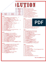 4875 Present Continuous Tense Affirmative Sentence 3 Pages 8 Tasks With Key Fully Editable