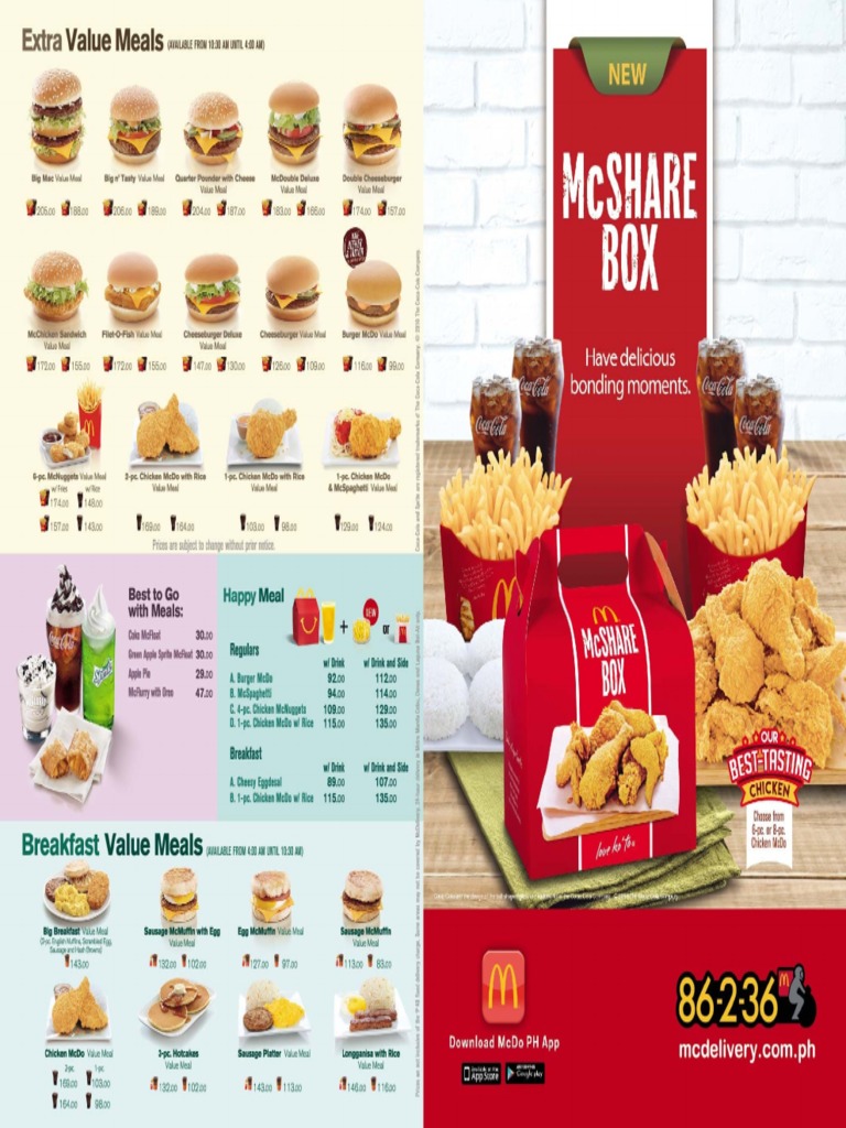 McDonalds Menu.pdf