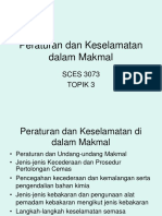 Peraturan Dan Keselamatan Makmal