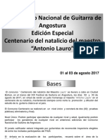 VII Concurso Centenario 2017