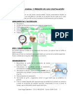 Cálculo Del Caudal y Presión PDF