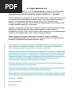 Contoh Surat Laporan Kronologi Kejadian
