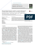 Phenomenological Hysteretic Model for Corroded Reinforcing Bars Including Inelastic Buckling and Low-cycle Fatigue Degradation by Kashani