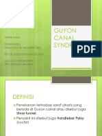 Tutorial Klinik Guyon Canal Syndrome