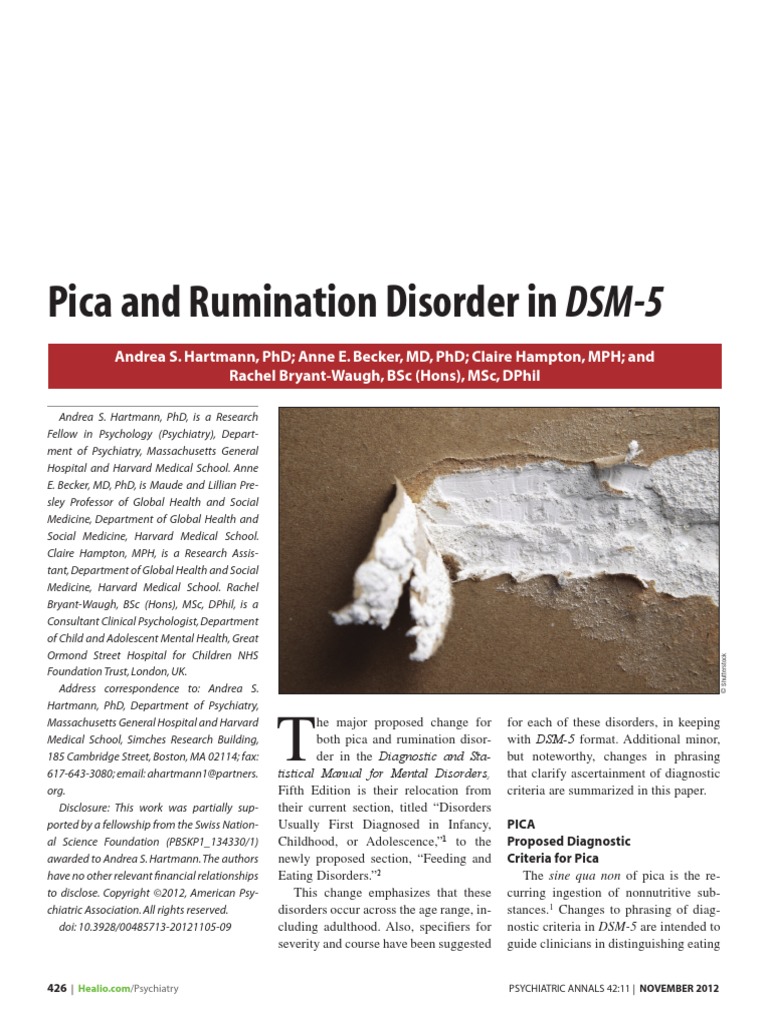 Rumination Disorder on DSM V Dsm 5 Eating Disorder