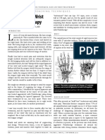 Van Pelt - Hand and Wrist Prolotherapy - 2010
