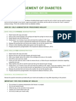 Self-Management of Diabetes: Presence Health: Lakeview Internal Medicine