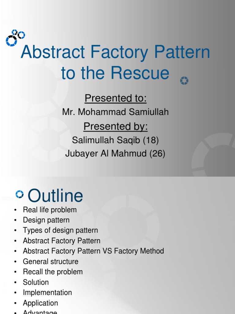 Abstract Factory Pattern Explained | PDF | Class (Computer Programming ...
