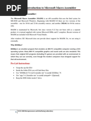 Assembler Assembler