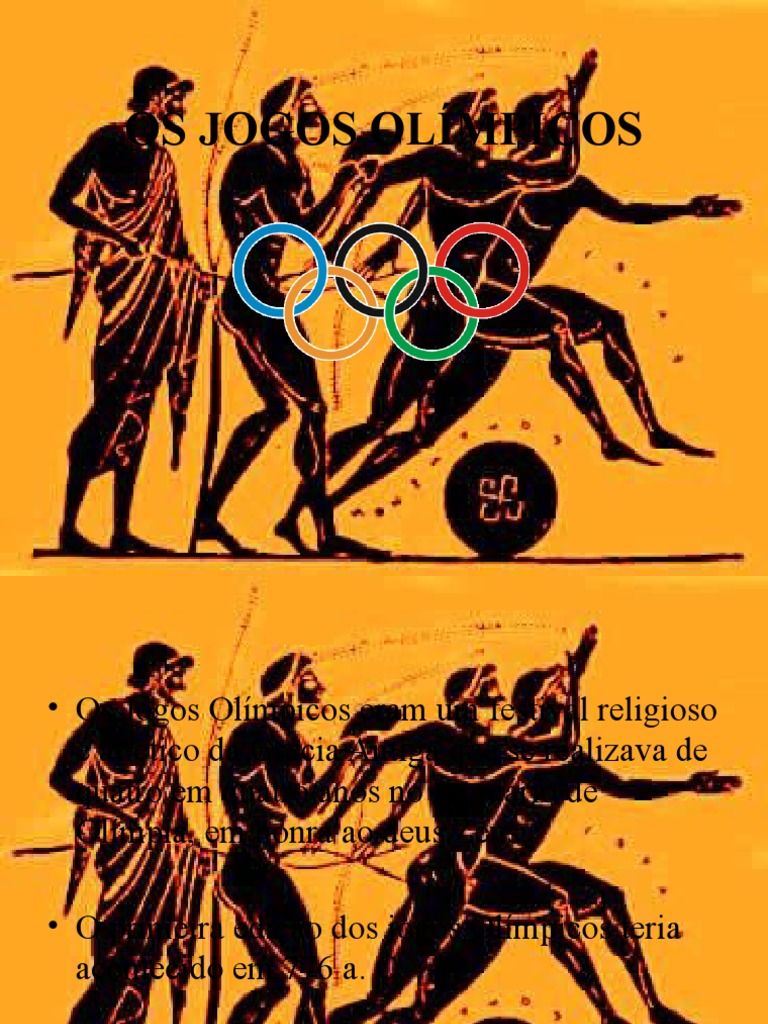A História dos Jogos Olímpicos: Da Antiguidade aos Dias Atuais | PDF ...