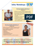 Maintain Housing with Free Workshops