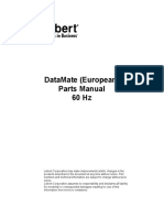 DataMate (European) Parts Manual 60 HZ