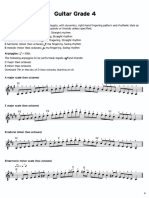 TRINITY - Guitar Scales Exercises 10