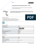 Rótulo de Señalización de Grupos para Marcado de Bornes - GBS 5-25X12 - 0810588