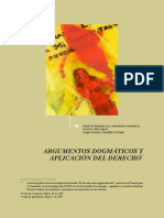 Argumentos Dogmáticos y Aplicación Del Derecho-Vicente Ramírez