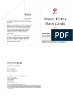 Music Terms A Flash C RDS: Instructions